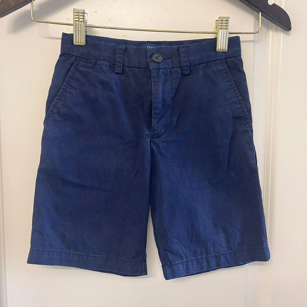 Polo Ralph Lauren Little Boys Straight Fit Twill Flat-Front Size 6 Chino Shorts - Picture 2 of 8